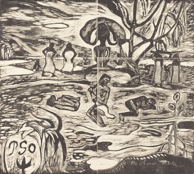 Mahana Atua La comida de los dioses de Paul Gauguin