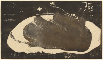 Manao Tupapau (Ella está atormentada por un espíritu) de Paul Gauguin