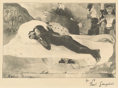 Manao Tupapau (Ella está Acechada por un Espíritu) de Paul Gauguin