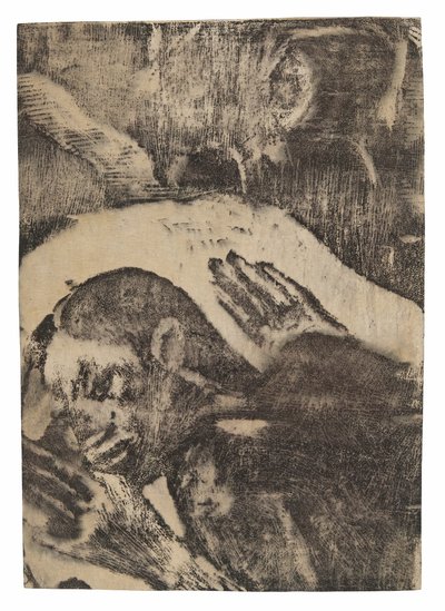 Manao tupapau (Ella piensa en el fantasma o El fantasma piensa en ella) de Paul Gauguin