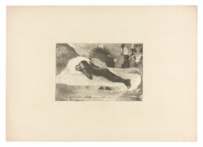 Manao tupapau (Ella piensa en el fantasma o El fantasma piensa en ella), de L