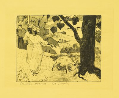 Pastoralen von Martinique de Paul Gauguin
