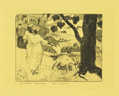 Pastorales de Martinica de Paul Gauguin