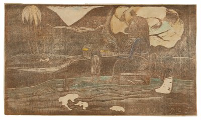 Maruru (Ofrendas de gratitud), de la Suite Noa Noa de Paul Gauguin