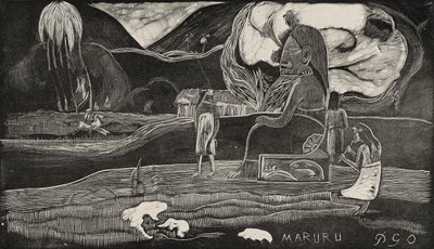 Maruru (Ofrendas de gratitud) de Paul Gauguin