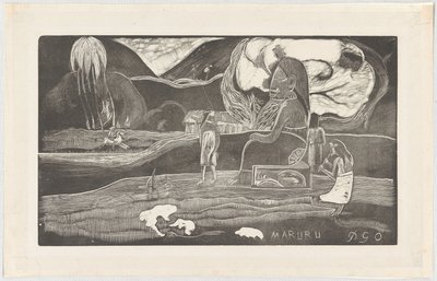 Maruru de Paul Gauguin