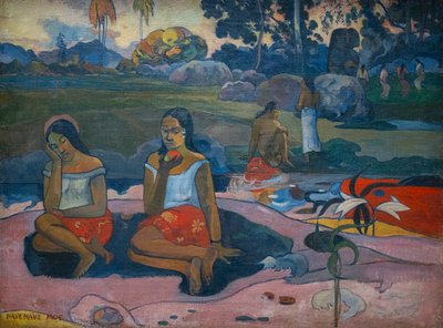 NAVE NAVE MOE (Primavera Sagrada: Dulces Sueños) de Paul Gauguin