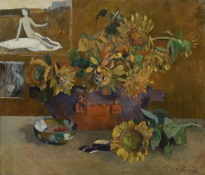 Naturaleza muerta con la Esperanza, 1901 de Paul Gauguin