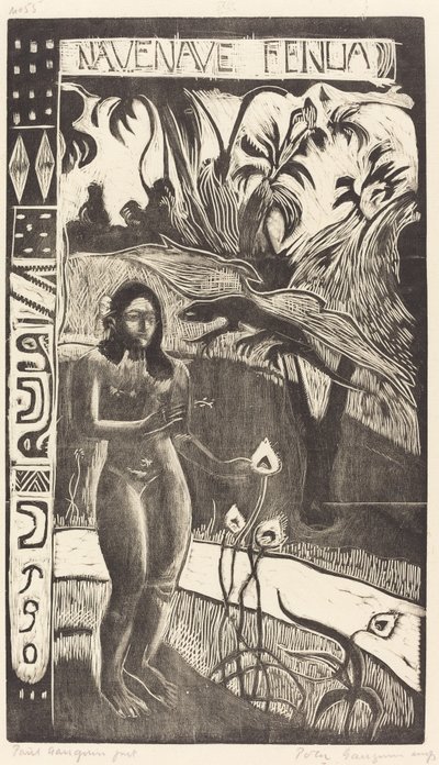Nave Nave Fenua (Tierra Deliciosa) de Paul Gauguin