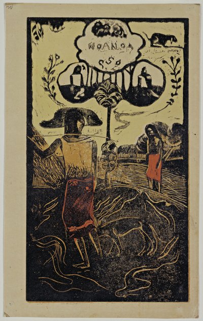 Noa Noa Fragancia de la Serie Noa Noa, 1893-1894 de Paul Gauguin