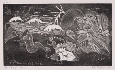Noa Noa: El universo es creado de Paul Gauguin