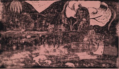 Noa Noa: Ofrendas de gratitud Maruru, 1893-1894 de Paul Gauguin
