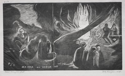 Noa Noa; El diablo habla (Mahna No Varua Ino) de Paul Gauguin