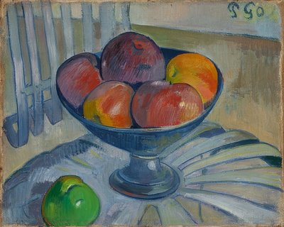 Frutero en una silla de jardín de Paul Gauguin