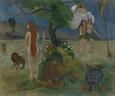 Paraíso Perdido, c.1890 de Paul Gauguin