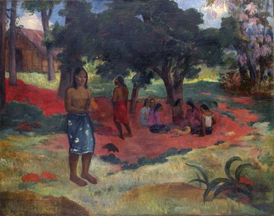 Parau Parau (Palabras Susurradas) de Paul Gauguin