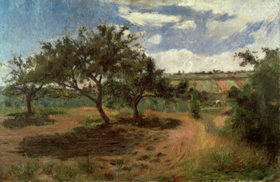Manzanos en flor (III) de Paul Gauguin