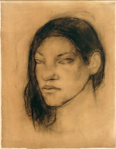Retrato de una tahitiana de Paul Gauguin