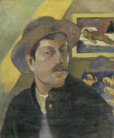 Retrato del artista de Paul Gauguin