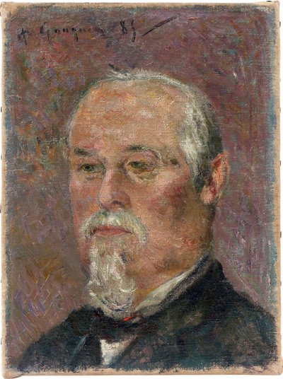 Retrato de Philibert Favre, 1885 de Paul Gauguin