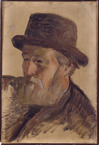 Retrato de un hombre, c.1880 de Paul Gauguin
