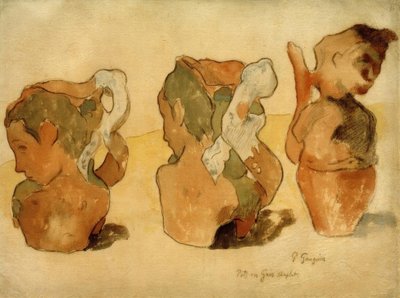 Jarras de gres de Paul Gauguin