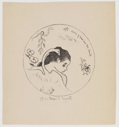 Proyecto de plato de Paul Gauguin
