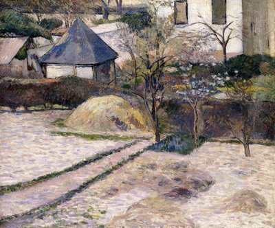 Paisaje de Ruan, c.1884 de Paul Gauguin
