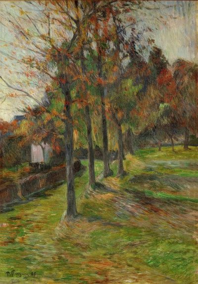 Ruta de Rouen II de Paul Gauguin