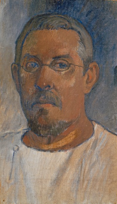 Autorretrato con gafas, 1903 de Paul Gauguin