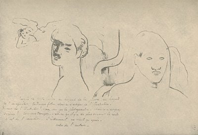 Bocetos de todo tipo, aventuras aleatorias de mi pluma y mi imaginación, fantasías sueltas de Paul Gauguin