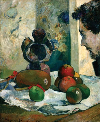 Naturaleza Muerta con Perfil de Laval de Paul Gauguin