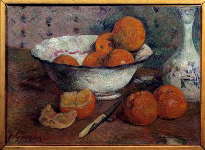 Bodegón con naranjas de Paul Gauguin
