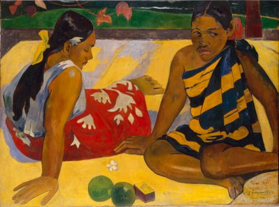 Tahití:  Incendio de Parau Qué noticias de Paul Gauguin