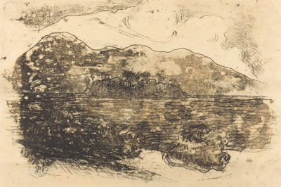 Costa tahitiana [recto] de Paul Gauguin
