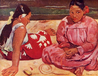 Mujeres Tahitianas, 1936 de Paul Gauguin