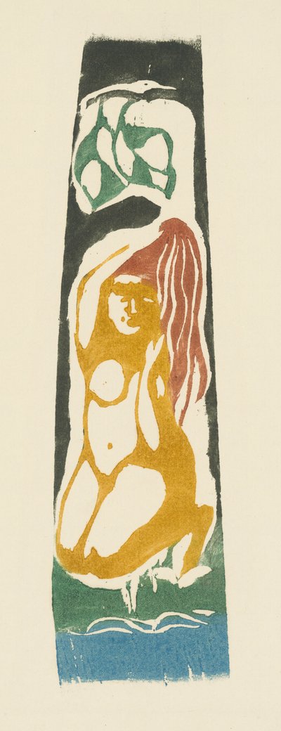 Mujer Tahitiana, c.1900 de Paul Gauguin