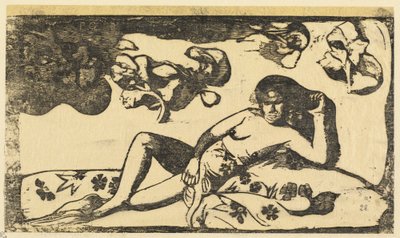 Te Arii Vahine (Dama de sangre real) de Paul Gauguin