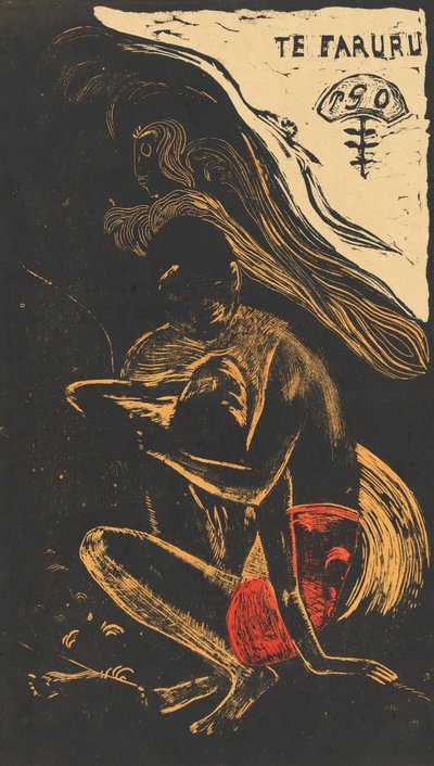 Te Faruru Están haciendo el amor aquí de Paul Gauguin