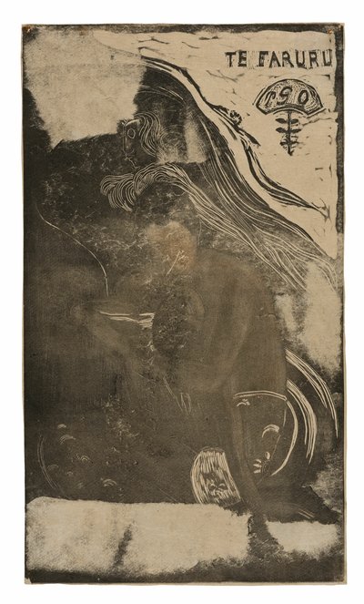 Te faruru (Aquí Hacemos el Amor), de la Suite Noa Noa de Paul Gauguin