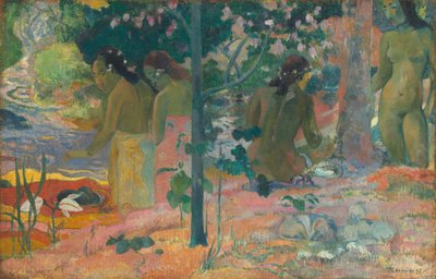 Los bañistas de Paul Gauguin