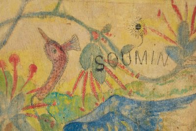 El ibis azul (detalle), 1892 de Paul Gauguin