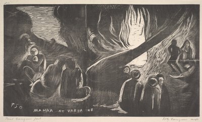 El diablo habla de Paul Gauguin