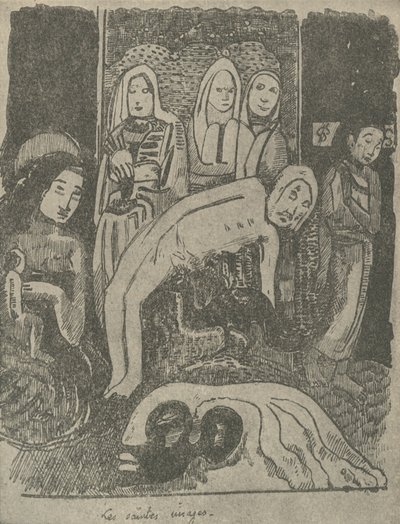 Las imágenes sagradas, 1936 de Paul Gauguin