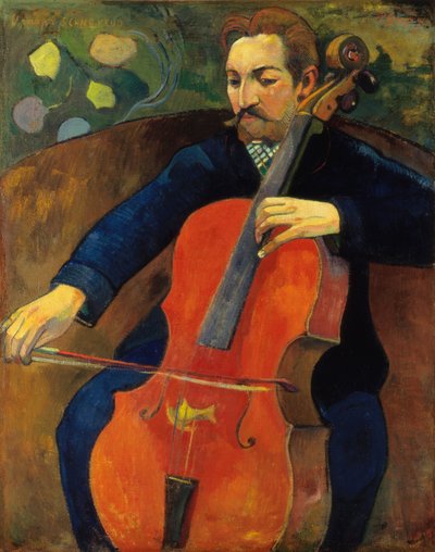 El violonchelista de Paul Gauguin