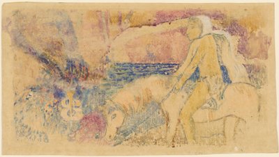 El jinete de Paul Gauguin