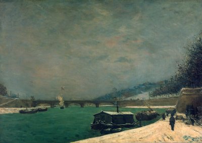 El Sena cerca del Pont de Jena, 1875 de Paul Gauguin