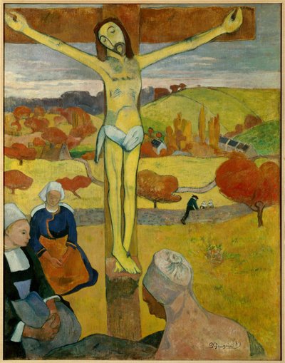 El Cristo Amarillo, 1889 de Paul Gauguin