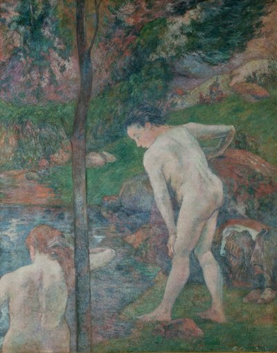 Los bañistas de Paul Gauguin