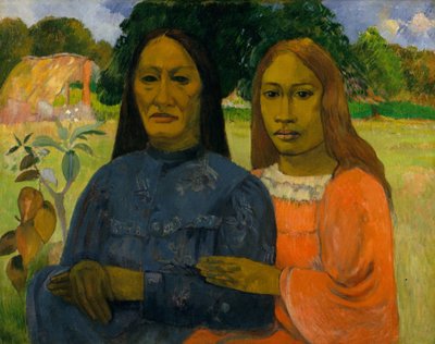 Dos mujeres de Paul Gauguin